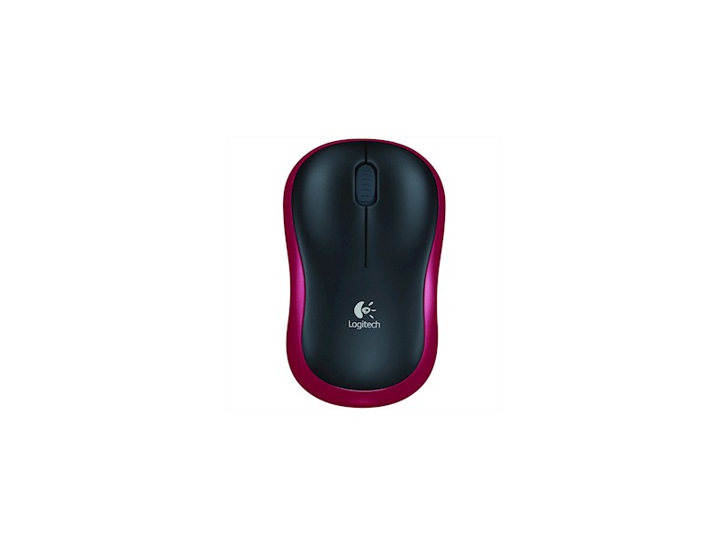 LOGITECH 910-002237 MOUSE WIRELESS M185 RED