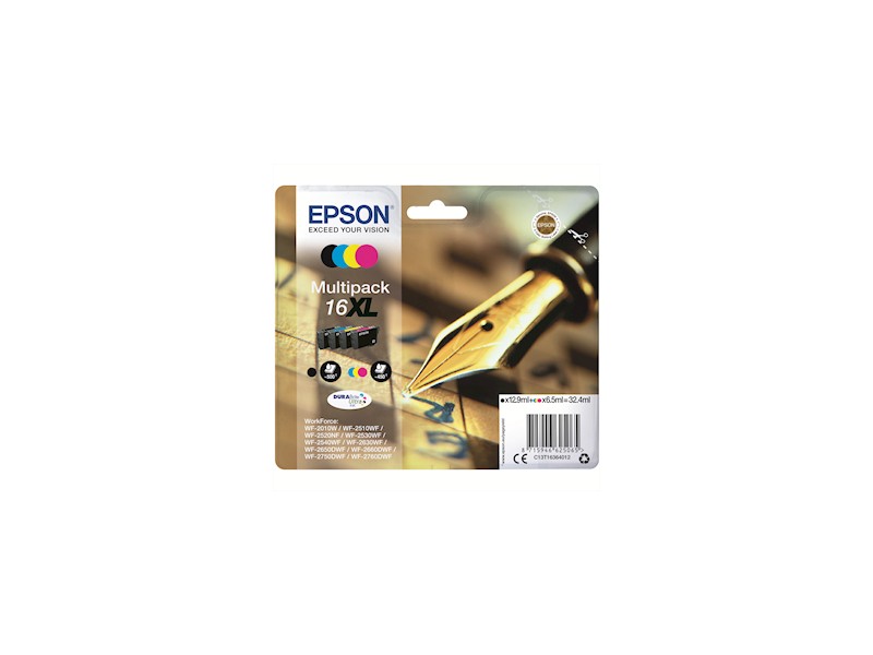 EPSON C13T16364022 C.INK T16364022 MULTIPACK X WF2010W
