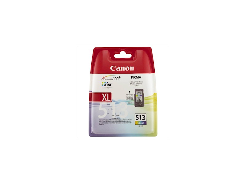 CANON CL-513 BLISTER C.INK COLORE 2971B009 13ML CHROMALIFE 100+ BLISTER